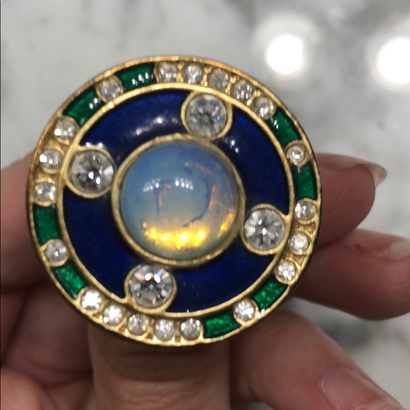 Lia Sophia Large Cocktail Ring - Picture 4 of 4